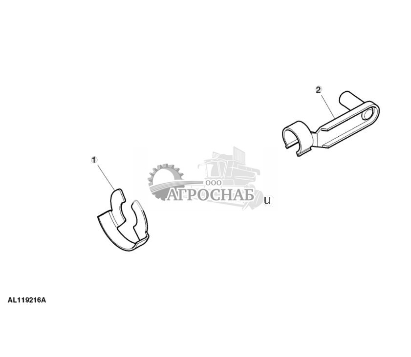 Детали крепления, управление задним ВОМ - ST723443 568.jpg